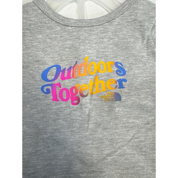 The North Face Summer Set Black Shorts Gray Tshirt Baby Infant 3M - Picture 4 of 9